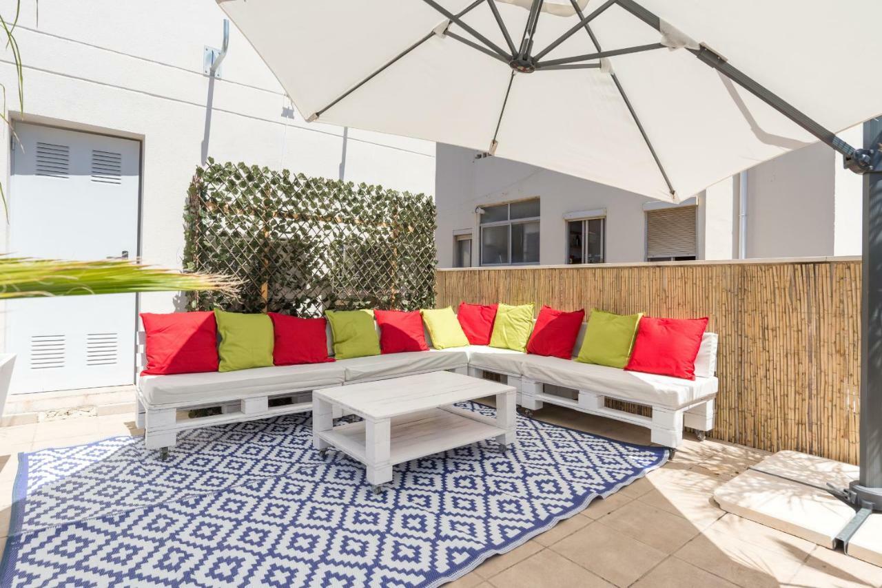 Ma1A-Apt With Rooftops With Palms Close To Old Town Málaga Exterior foto