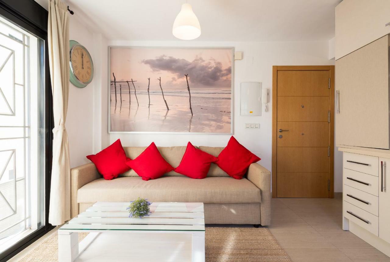 Ma1A-Apt With Rooftops With Palms Close To Old Town Málaga Exterior foto
